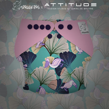 Ginkgo Glee - New-Age Cloth Diapers for 3month -2 years